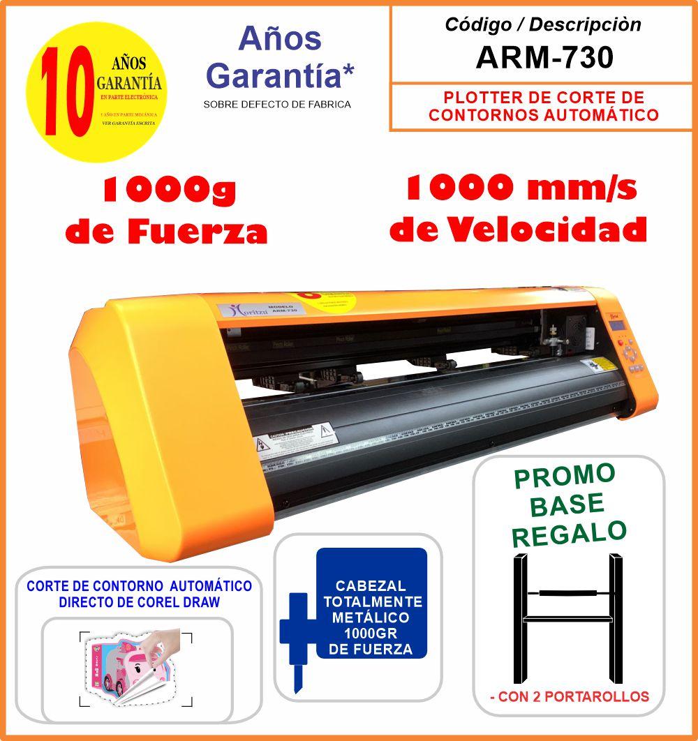 ARM730, PLOTTER CORTE DE CONTORNO TOTAL AUTOMÁTICO, ÁREA DE CORTE 60CM
