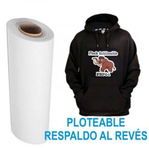 VISUBTEX-FSP01 FLOCK BLANCO SUBLIMABLE ATERCIOPELADO P/PARCHE