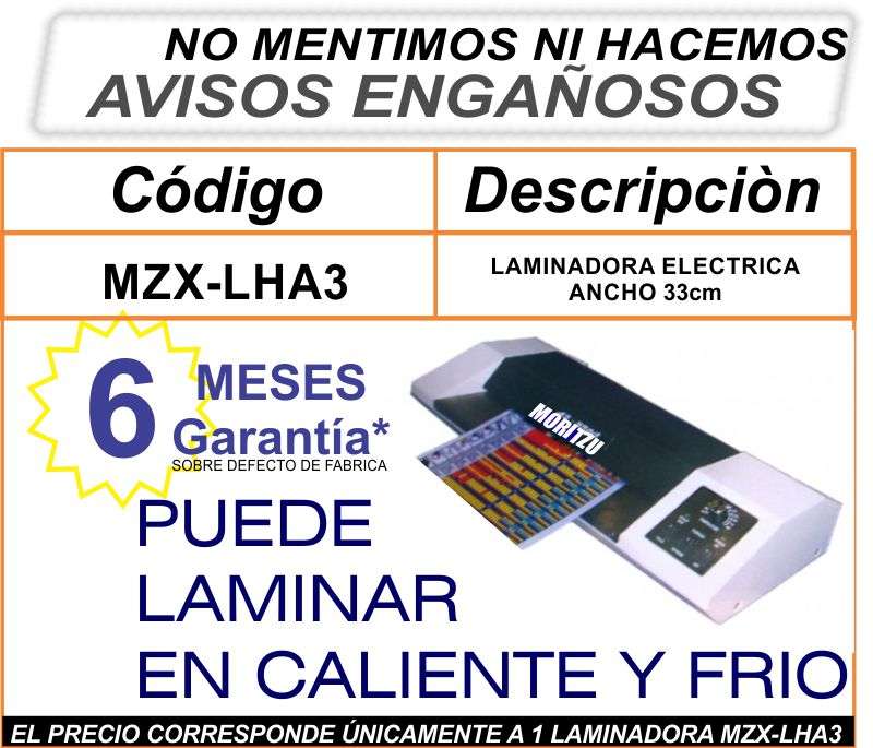 comparativas laminadora electrica y laminadora manual 