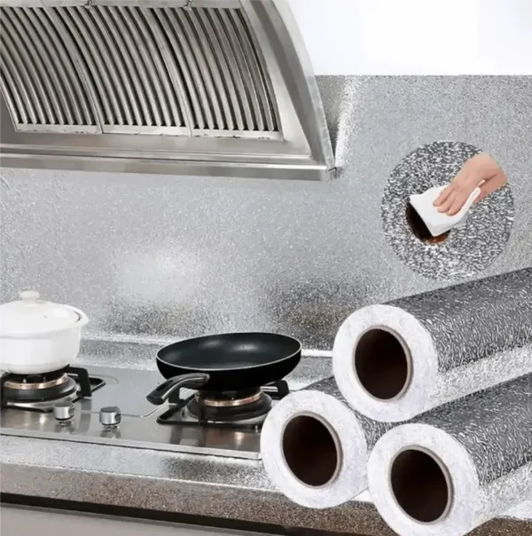 VINIL AUTOADHESIVO IMPERMEABLE PARA COCINA A PRUEBA DE ACEITE