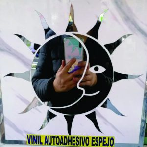 SM-188 VINIL AUTOADHESIVO EFECTO ESPEJO ULTRA GRUESO