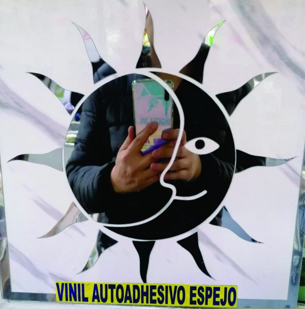 VINIL AUTOADHESIVO EFECTO ESPEJO ULTRA GRUESO