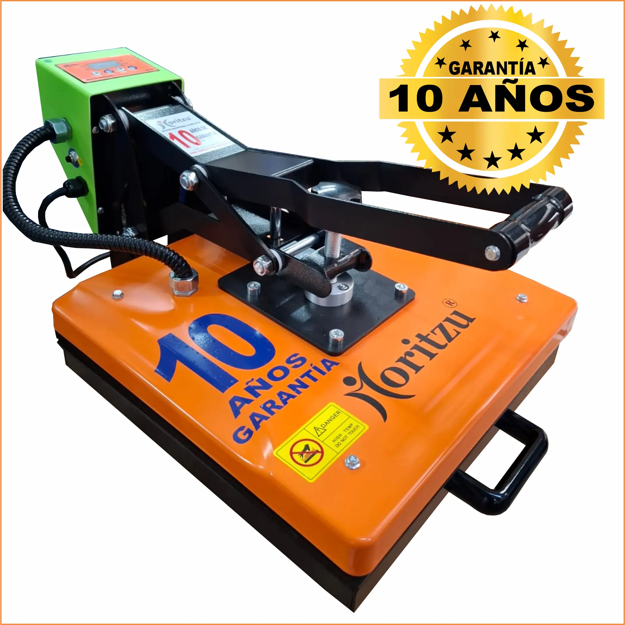 INDUST-38MX PLANCHA DE SUBLIMACIÓN BASE FIJA 10 AÑOS DE GARANTÍA.