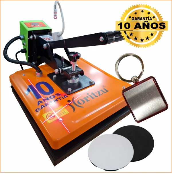 INDUST-38MX PLANCHA DE SUBLIMACIÓN BASE FIJA 10 AÑOS DE GARANTÍA.