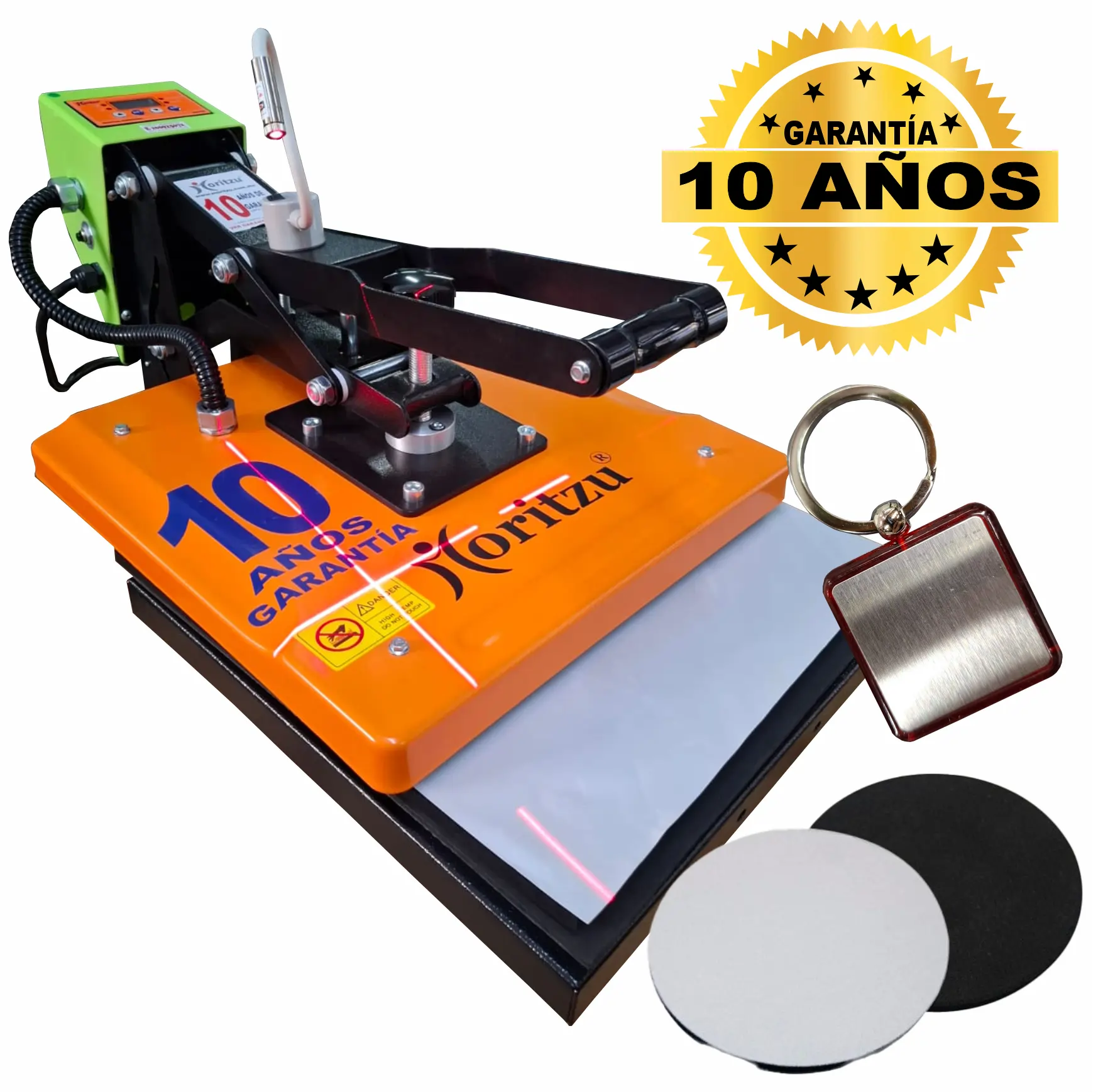 INDUST-38SL MX PLANCHA DE SUBLIMACIÓN BASE DESLIZABLE 10 AÑOS DE GARANTÍA.