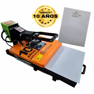 INDUST-38SL MX PLANCHA DE SUBLIMACIÓN BASE FULL-DESLIZABLE 10 AÑOS DE GARANTÍA.