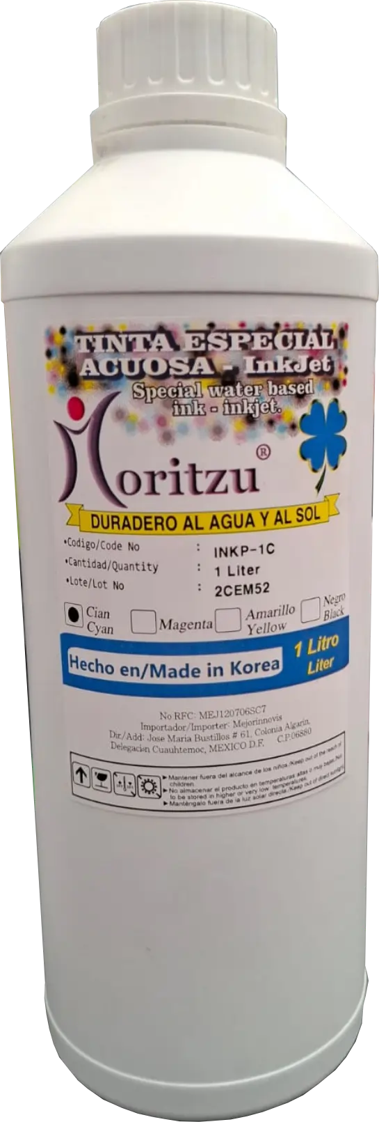 INKP-1CLT CYAN 1 LITRO