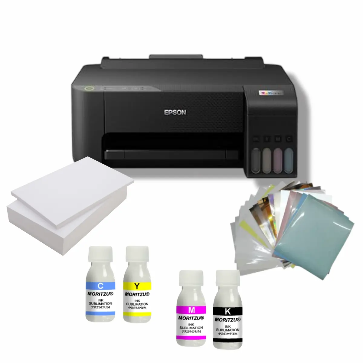 L1250 IMPRESORA EPSON ECOTANK CON TINTAS SUBLIMACIÓN E INSUMOS DE REGALO