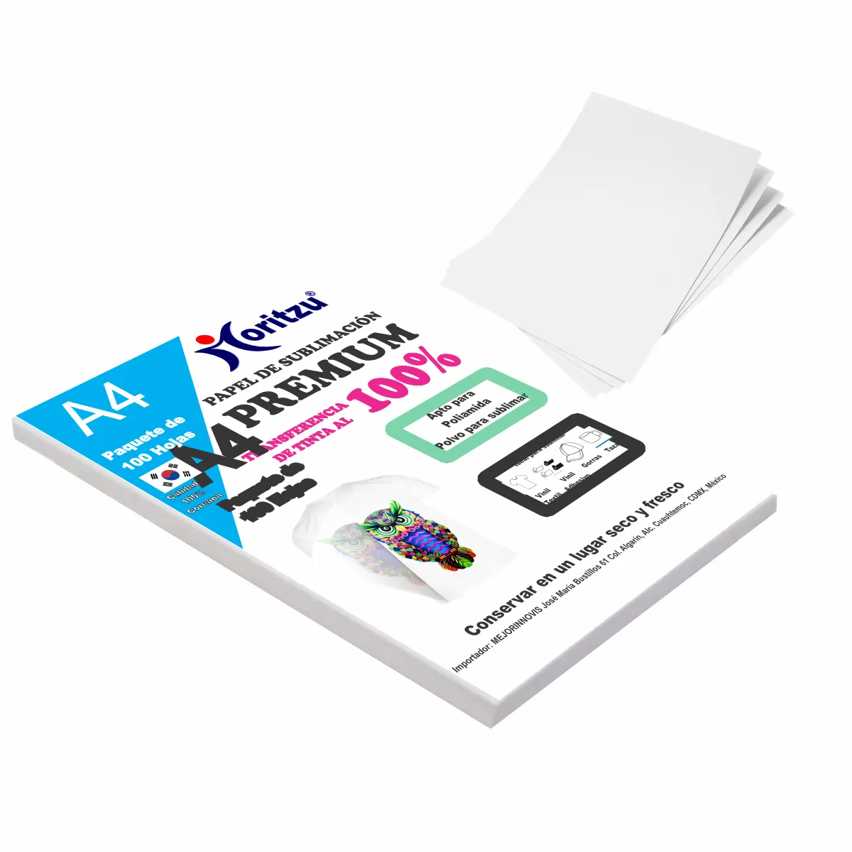 Papel de sublimación / Transfer