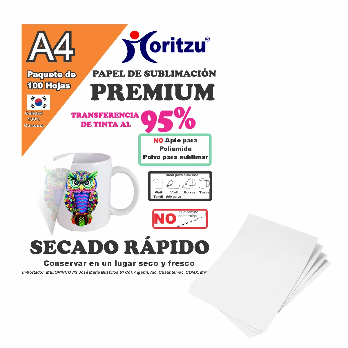 PSR-A4 PAPEL PREMIUM SECADO RÁPIDO TAMAÑO A4