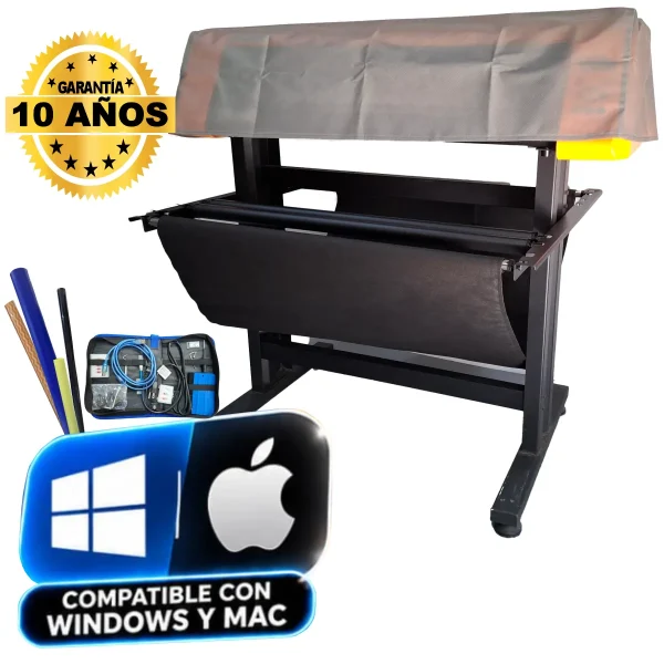 ARM-1300, PLOTTER DE CORTE 120cm WINDOWS Y MAC, CONTORNO AUTOMÁTICO, CORTE DIRECTO CORELDRAW